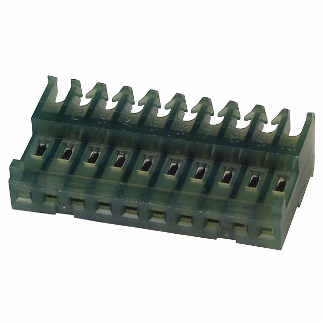 10 Position Rectangular Receptacle Connector IDC Tin 28 AWG